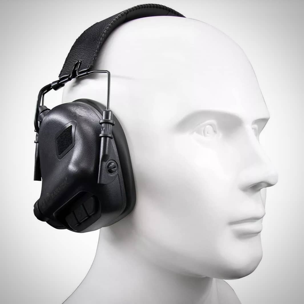 PROTECTOR AUDITIVO M31 NEGRO - EARMOR