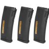 KWA MS120c Ajustable ERG/AEG2.5/AEG3 Mid-Cap Magazines- 3 Pack