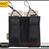 PORTACARGADOR DOBLE 5.56&PISTOLA NEGRO - EMERSONGEAR