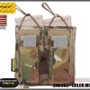 PORTACARGADOR DOBLE 5.56&PISTOLA MULTICAM - EMERSONGEAR