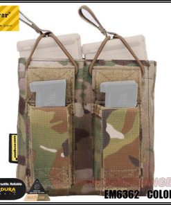 PORTACARGADOR DOBLE 5.56&PISTOLA MULTICAM - EMERSONGEAR