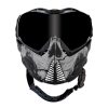 FULL FACE UNITE INFAMOUS WHITE SKULL - PUSH PAINTBALL