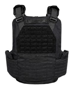 Espalda del portaplacas Guardian MK2 con plataforma Laser Cut, asa de arrastre y cummerbund
